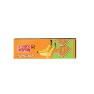 بیسکوییت کرمدار موزی شیرین عسل