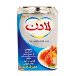 روغن 5 کیلویی نیمه جامد لادن