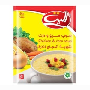 سوپ مرغ و ذرت الیت