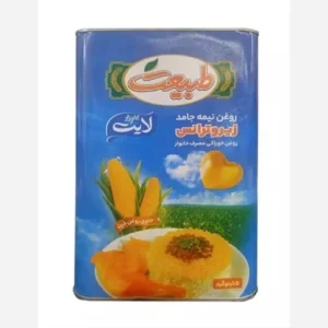 روغن نیمه جامد 5 کیلویی ذرت طبیعت