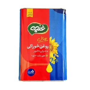 روغن جامد خوراکی غنچه 5 کیلویی