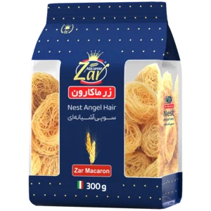رشته سوپ آشیانه ای زر ماکارون 500 گرمی