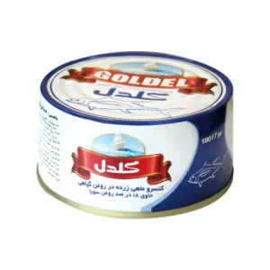 تن ماهی گلدل 180 گرمی
