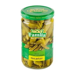 خیار شور ممتاز فامیلا 640 گرمی