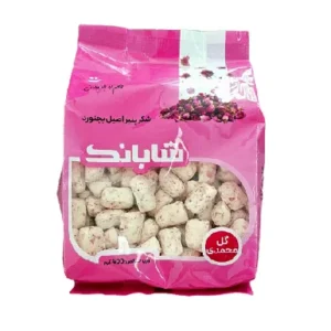شکر پنیر اصیل بجنورد گل محمدی بسته 400 گرمی
